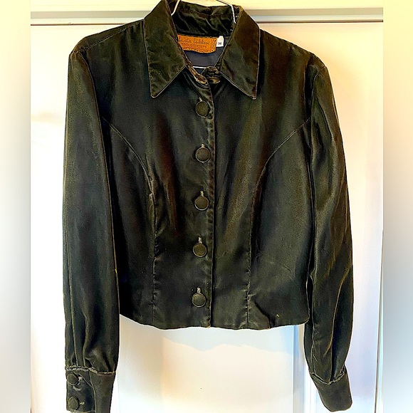 Lucia Lukken Jackets & Blazers - Forest Green Velvet Jacket (M)